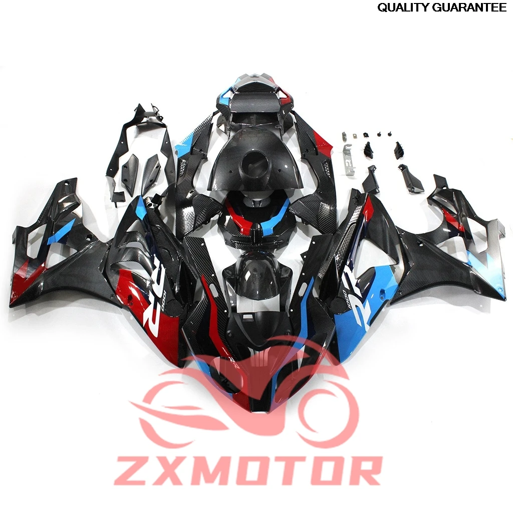 Carbon Paint Fairing Kit S1000RR 2009 2010 2011 2012 2013 2014 ABS Painted Fairings Fit for BMW S1000RR