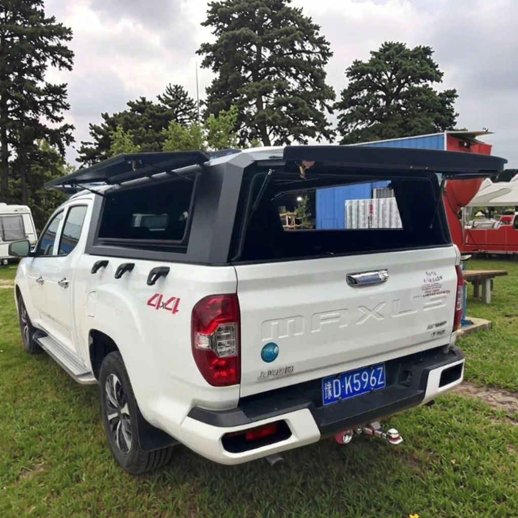 

SAIC / Maxus Folding Off-Road Pickup Truck Cargo Bed Cover, High-Quality Aluminum Alloy Waterproof Truck Roof Canopy
