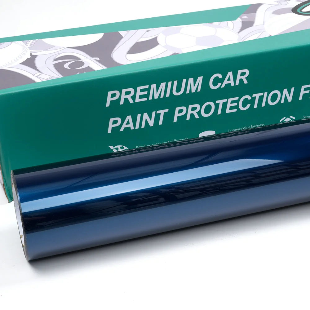 

Высококачественная пленка для оклейки автомобилей 1.52x17 м, без пузырьков воздуха, эластичная, из ПЭТ, цвет теневого синего, для оклейки кузова автомобиля