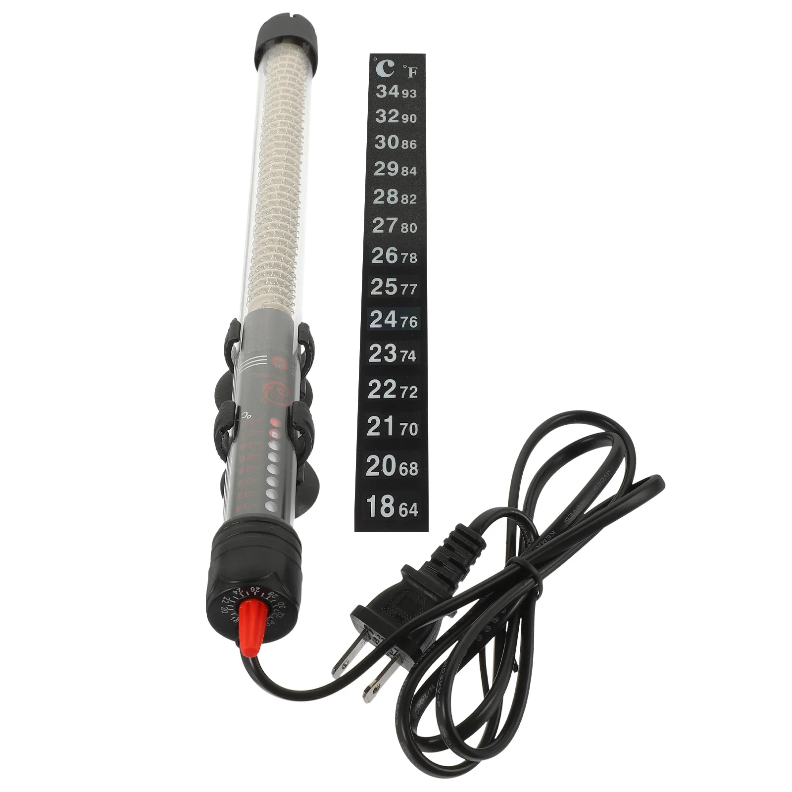 

2Pcs Glass Submersible Aquarium Heater 300W Accurate Thermostat Temperature Controller for Freshwater Saltwater Fish Tank
