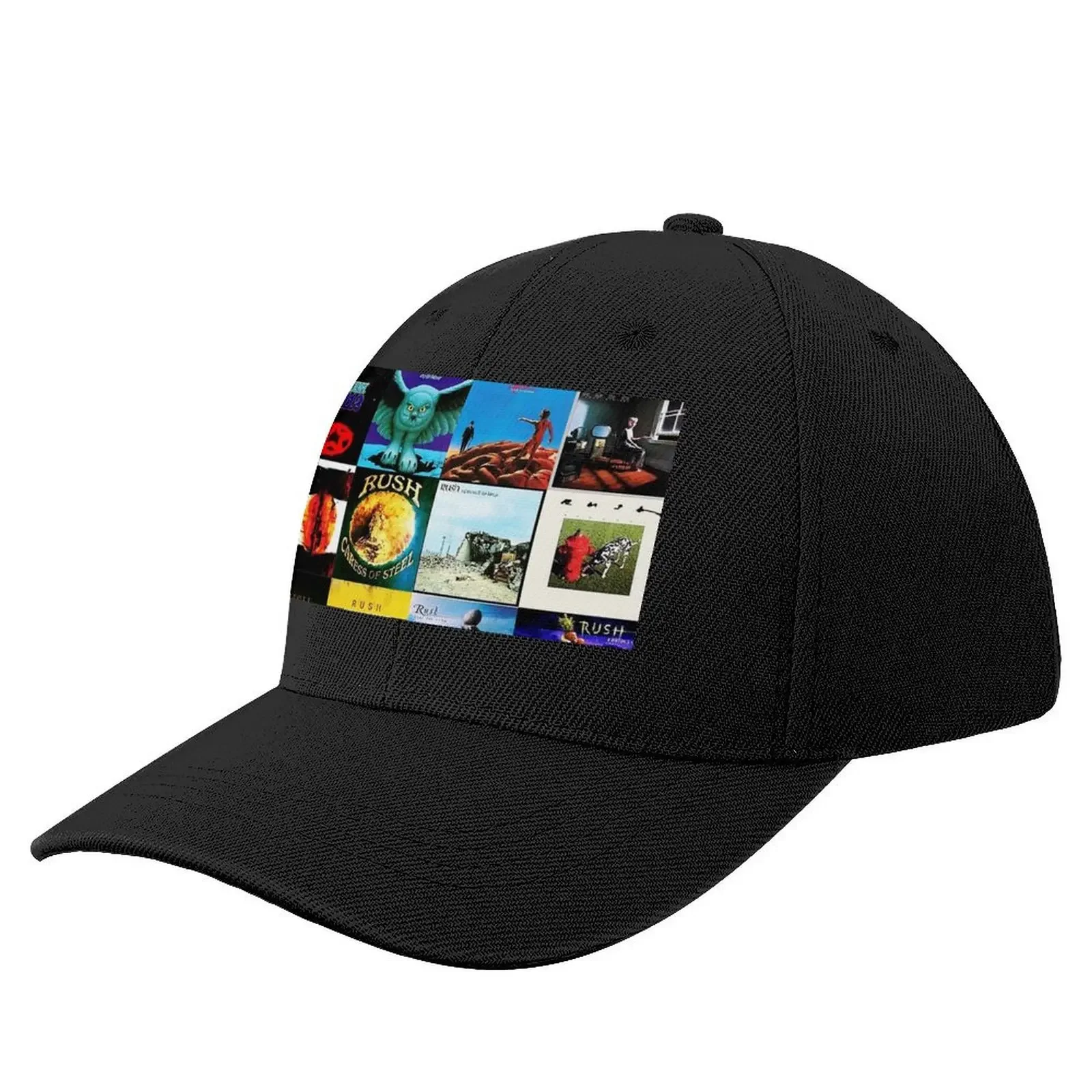 Completed All Album Cover RushBand || 001 Baseball Cap tea Hat western Hat fashionable Elegant Women's Hats Men's