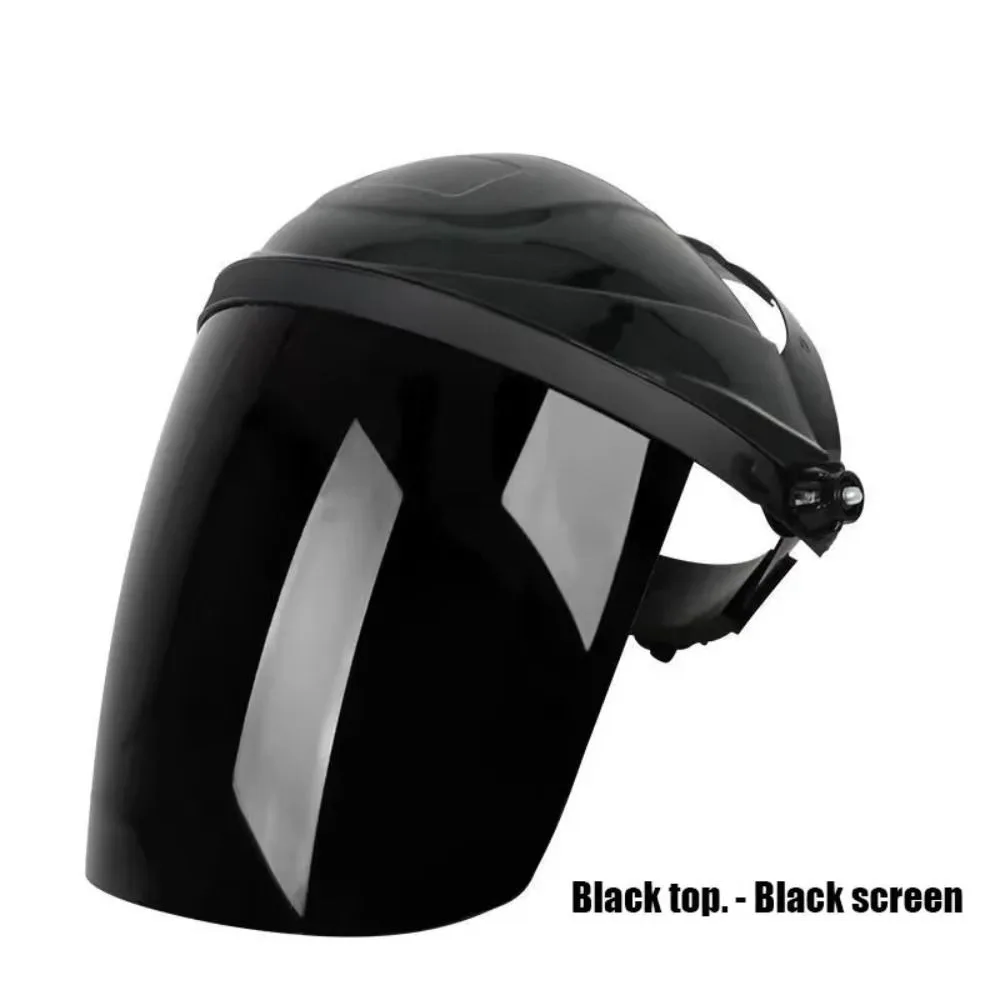 Face Protector Welding Protective Mask Heat Resistant Adjustable Welding Helmet Splash-proof Dust-proof Welder Mask Cooking