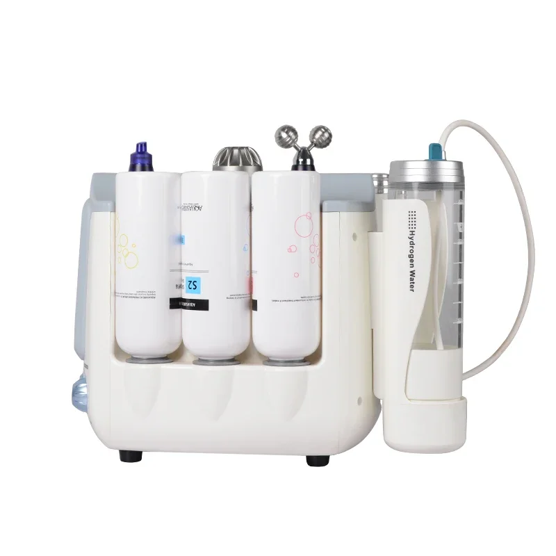 Hot Selling 3 In 1 High Quality facial clean  Equipment Korea Aqua High Frequency H2O2 spa equipment