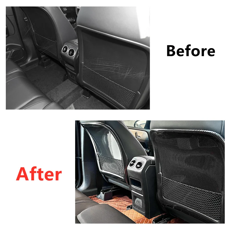 Car Seat Back Protection Cover Sticker Interior Decoration Styling Accessories For Mercedes Benz GLB 180 200 220 350 X247