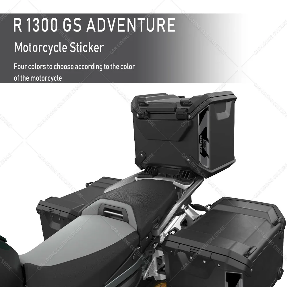 

For R 1300 GS Adventure Motorcycle Trunk Decorative Stickers Box Scratch Resistant Sticker Suitcase Protective Decal