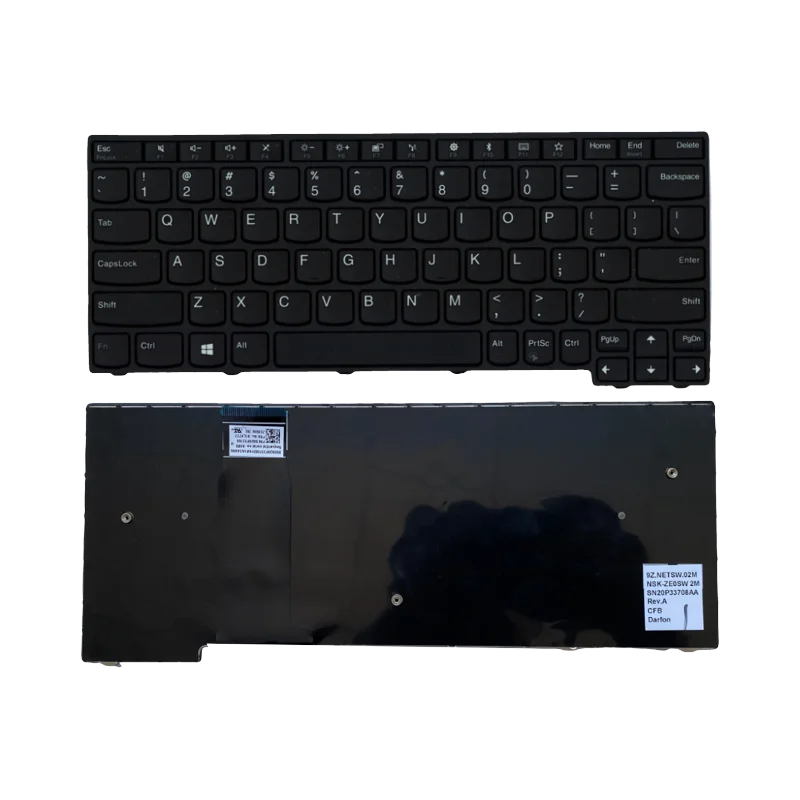 US English Keyboard for Lenovo Thinkpad 11e Yoga 5th Gen 5 01LX700 01LX740 01LX769 01LX775 01LX735 01LX729