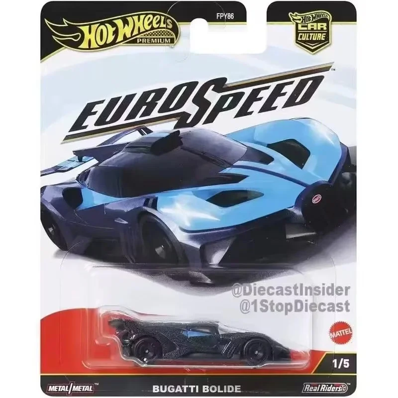

In Stock New Mattel Hot Wheels Model Car 1/64 Car Culture L Case Eurospeed Set Die-Cast Car Model Collection Alloy Car Toy Gift