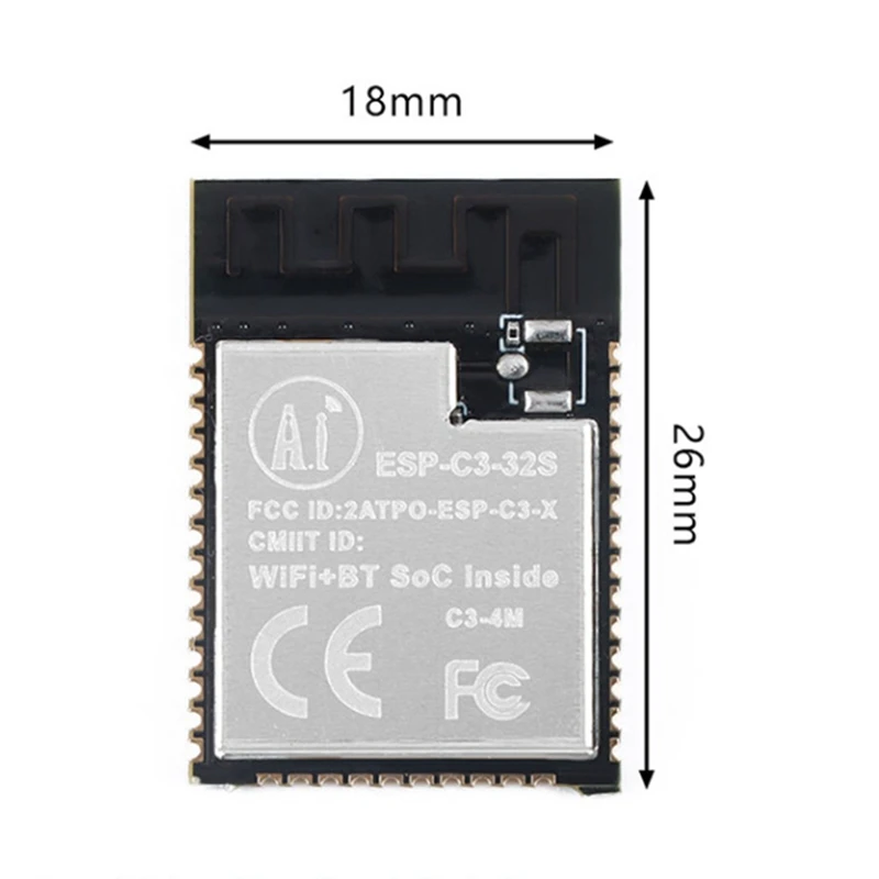 ESP32-C3 ESP32 ESP C3 32S 2.4Ghz Mini Wifi BLE 5.0 Dual-Mode Wireless Module ESP32-C3-32S