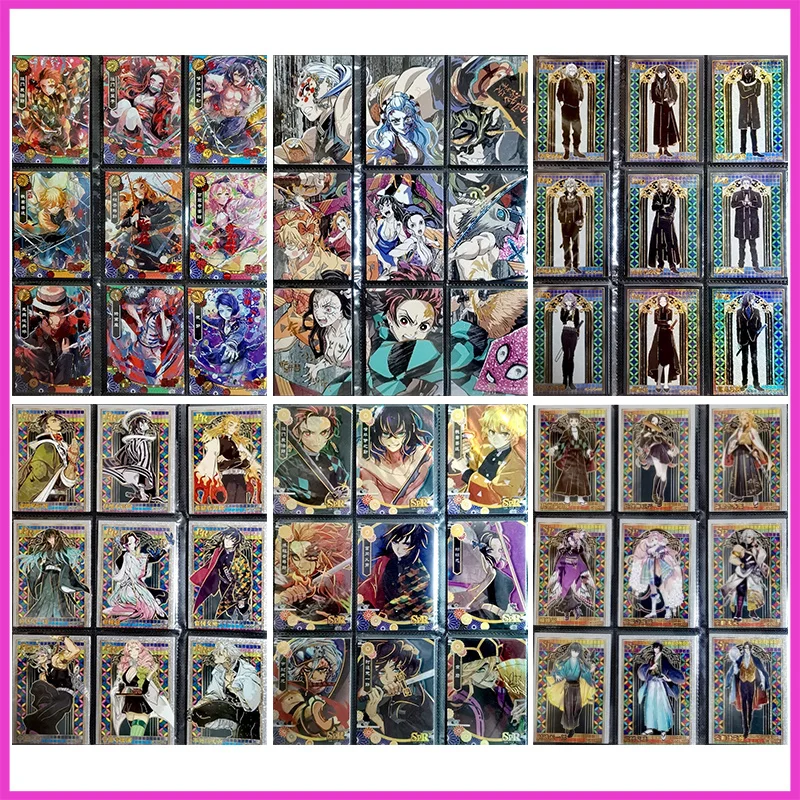 

Anime Demon Slayer Rare SSP SP GP QR CR Refraction Foil Daki Kochou Shinobu Toys for boys Collectible Cards Birthday Present