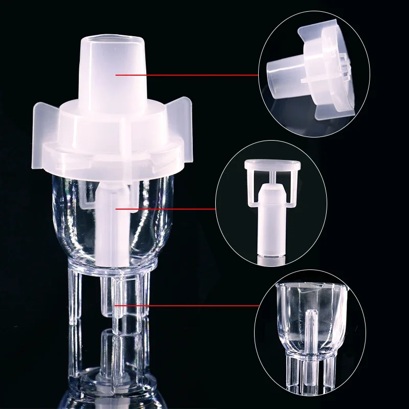 Health Care Atomized Spray Cup Aerosol Masks Nebulizer Compressor Sprayer Cup Mouthpieces Nosepieces Catheter Inhaler Accessorie