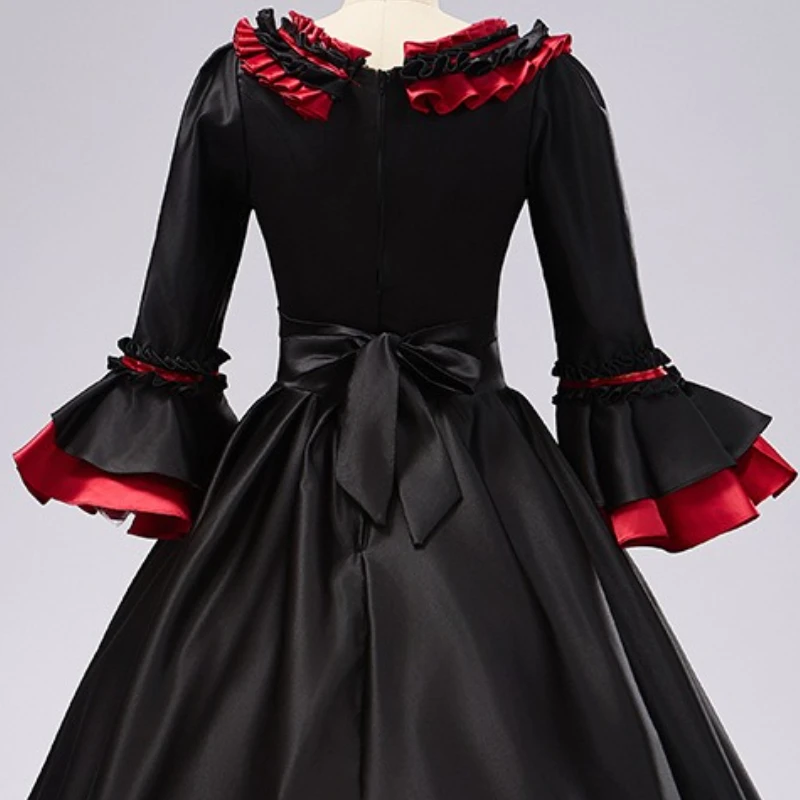 Estate Retro Corte Tea Party Fidanzate Partito Spettacolo teatrale Abito leggero di lusso Principessa Sukienki Wieczorowe Damskie Weselne