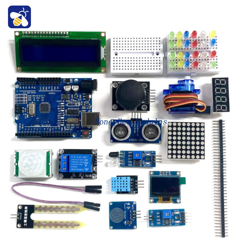 Sensor Module Starter Kit for  Uno Set R3 CH340 ,0.96