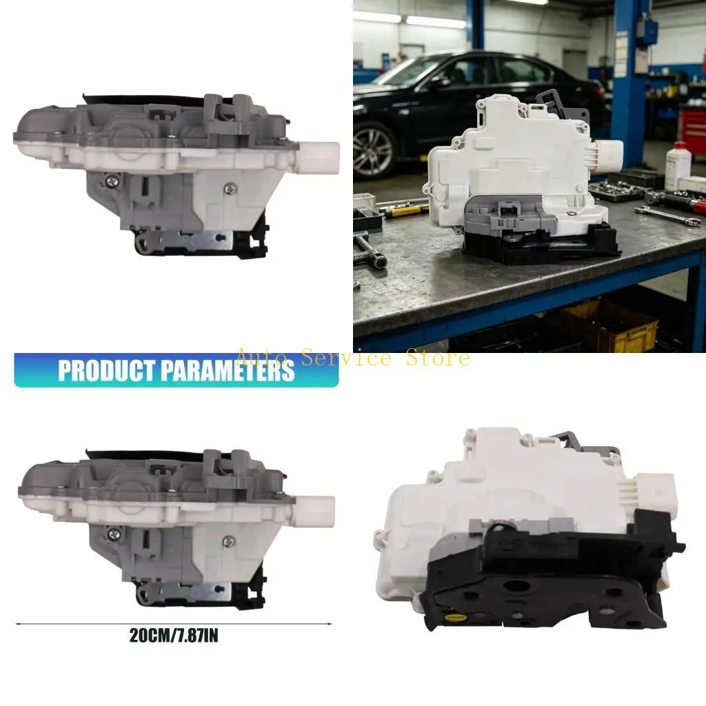 

462A Right Passenger Side Rear Door Latches Handle Assembly Door Lock Actuator for Select Model 8K0839016