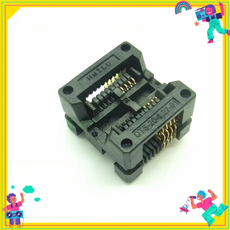 SOP8/SOP14/SOP16/SOP20/SOP28/TSSOP8/TSSOP16/TSSOP20/TSSOP28 Programmer Adapter Socket (bare Socket) 150MIL 208MIL 300MIL 173MIL