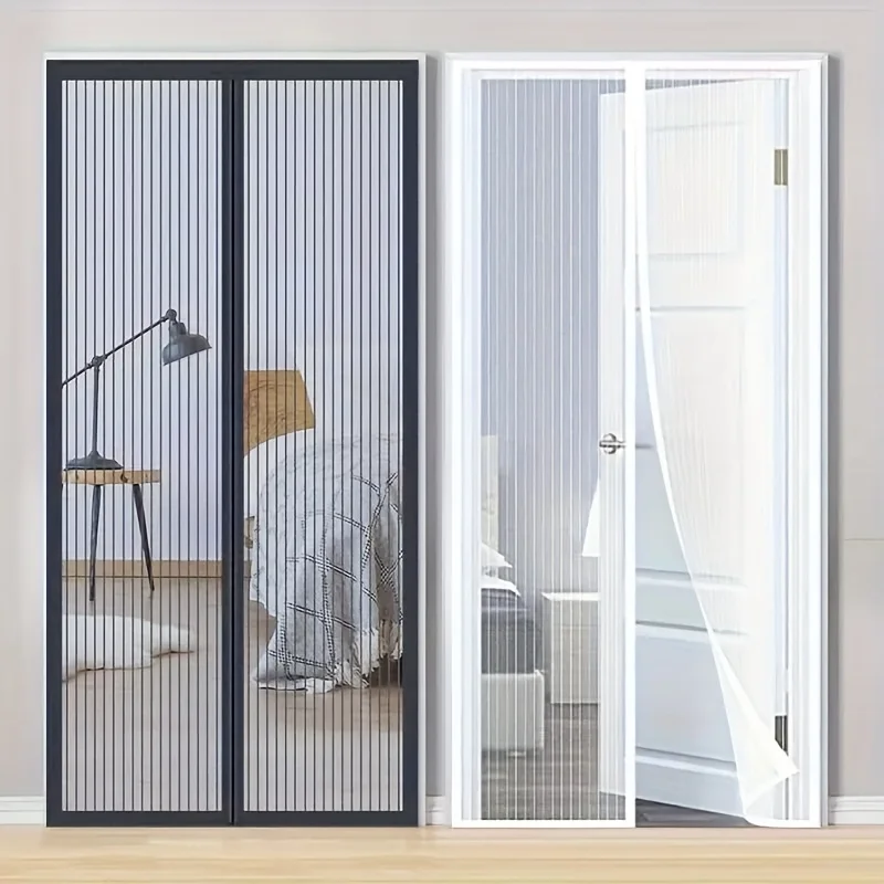 Magnetic Screen Door Summer Insect-proof Window Mosquito Mesh Curtain Home Ventilation Curtain Automatic Closing Mesh Cover