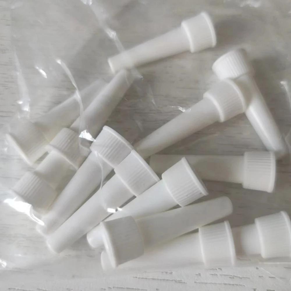

30pcs/10box Disposable Hemorrhoid Applicator Hemorrhoids Ointment Squeeze Drug Connection Housekeeper Drug Plug Device Tube Head