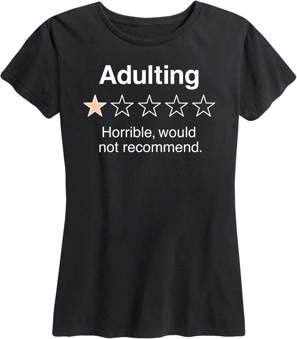 

Мгновенное послание — взрослый не рекомендуется — женская футболка с коротким рукавом и рисунком