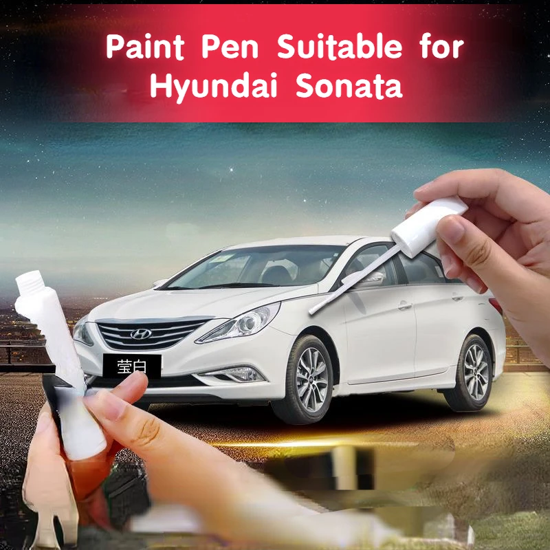 

Paint Pen Suitable for Hyundai Sonata Special Car Paint Fixer Phantom Black Original Car Paint Surface Scratch Fabulous Repair