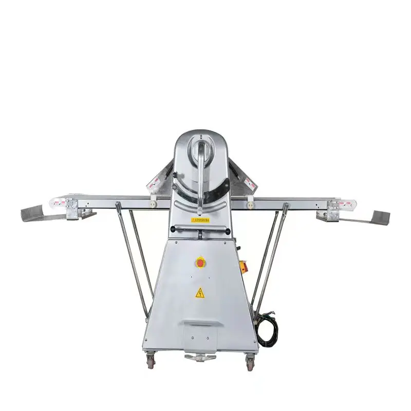 Tabletop Stand Type Mini Small Counter Manual Croissant Laminadora Bread Pastry Making Dough Sheeter Machine