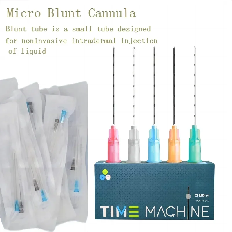 High Quality Korea Fine Micro Blunt Needle Canula 14G 90MM Blunt Tip Cannula Needle For Filler Hyaluronic