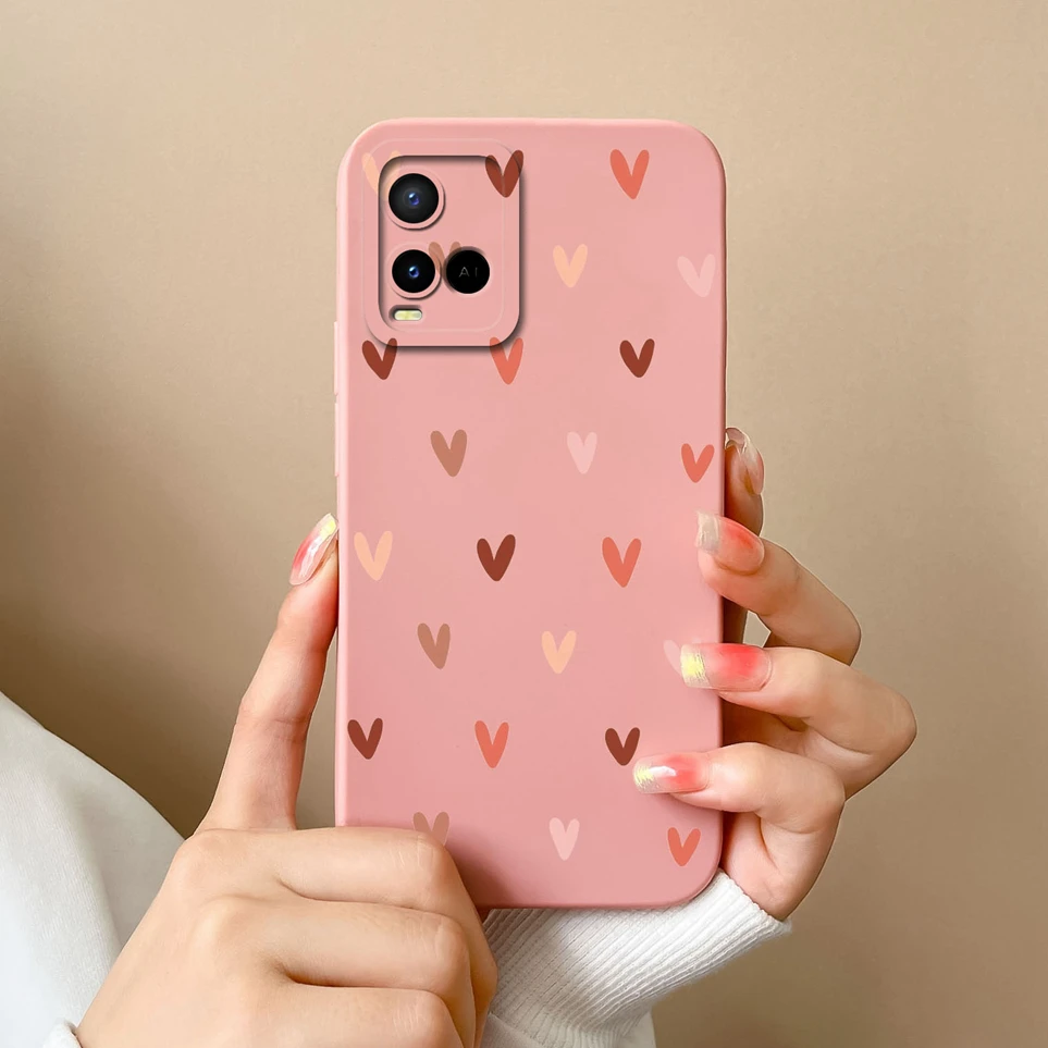 Lovely Cat Coque For Vivo Y21 2021 Y21S 4G Y33S Y33T Soft Silicone Back Cover Protective Funda For Y 21 S Y 33S Y 33T Phone Case