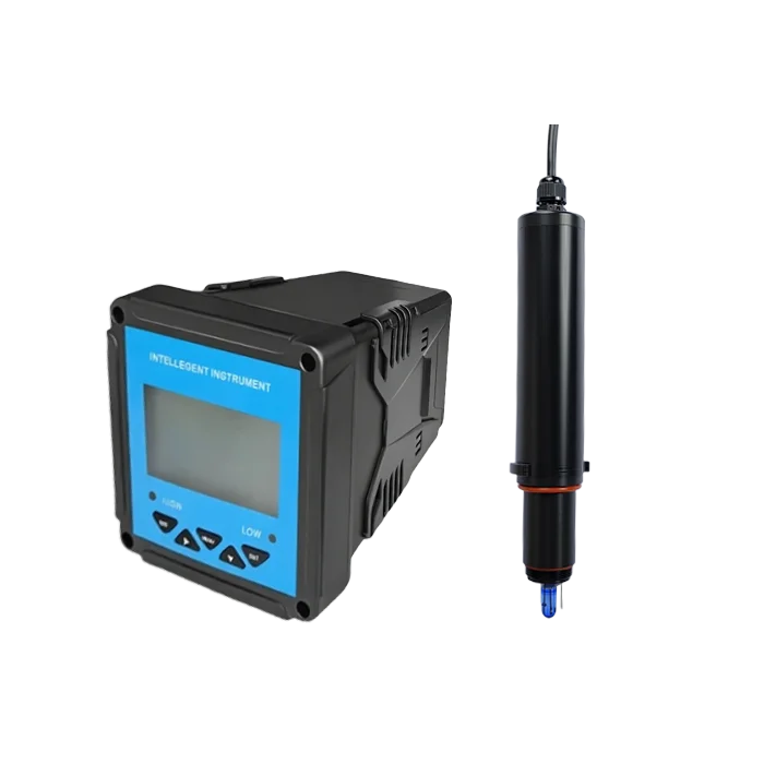 Industrial Digital Conductivity Meter Automatic Inline Controller Plastic Ph Meter Orp Ec Meter for Water  OEM ODM