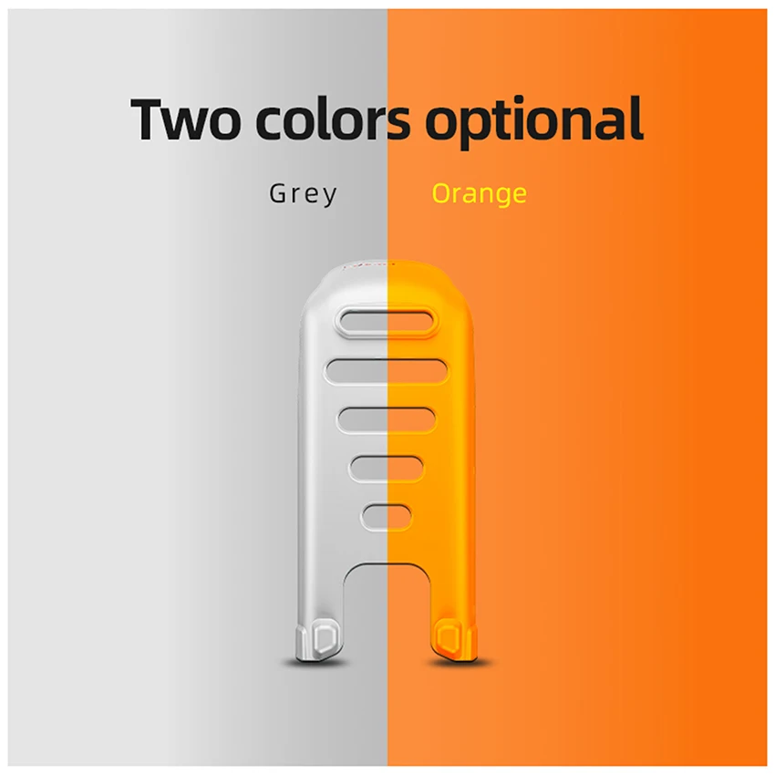 1pc Lightweight Battery Protective Case Bottom Protector Landing Gear Body Color/Orange For DJI NEO