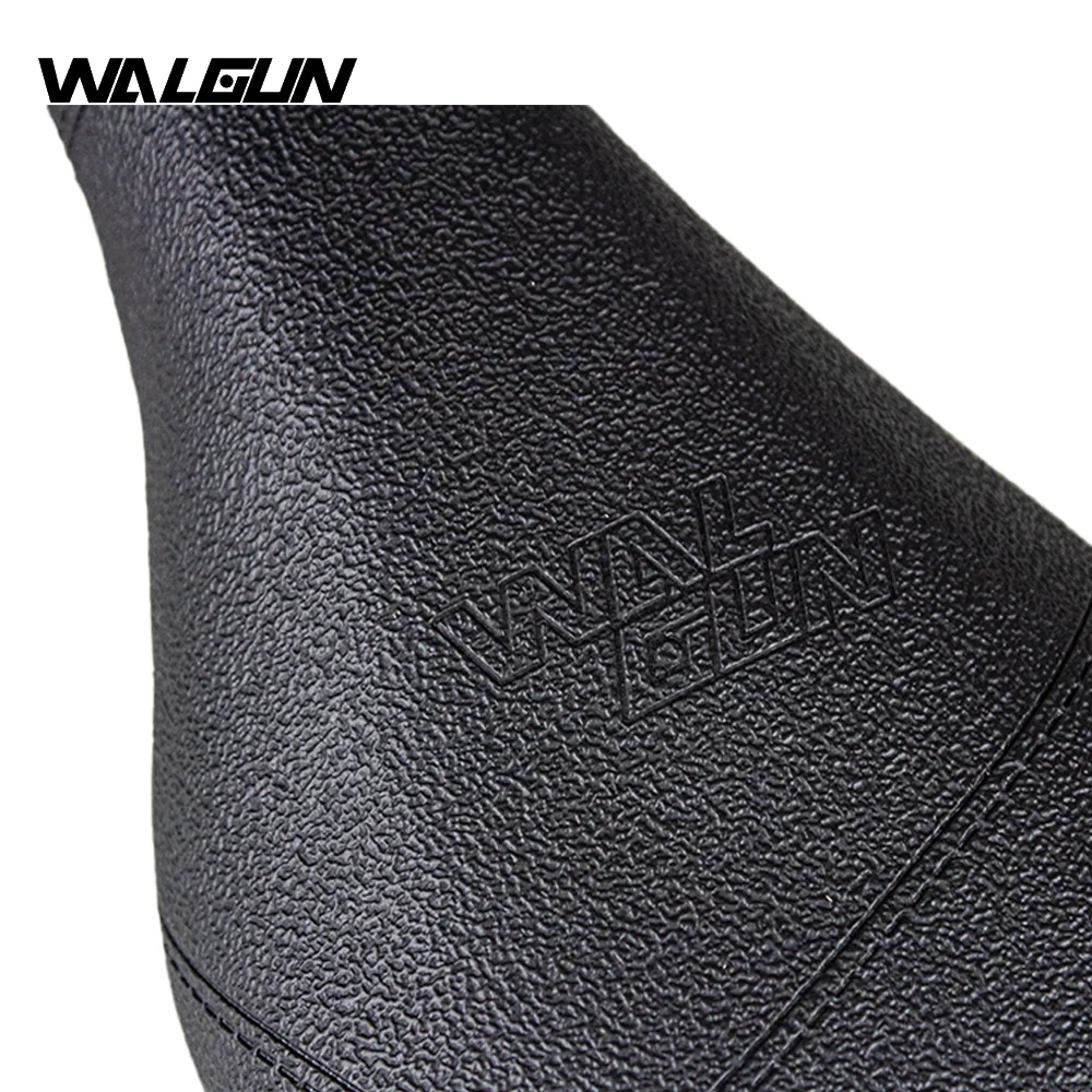 WALGUN BMX Sattel mit Pivotal-Sattelstütze für Dirt Jump, Cruiser, MTB, Leder-Freestyle-Rennsattel für BMX – Detail 9