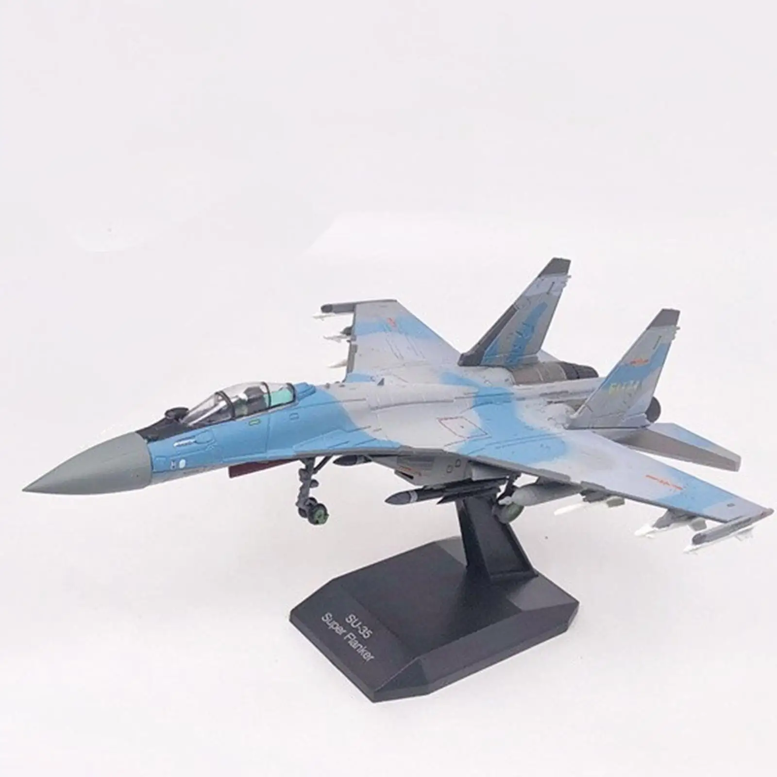 

Russian SU-35 Aircraft Plane Model for Collections Table Decor Adults Gifts Fighter Aircraft Display Model Display Stand