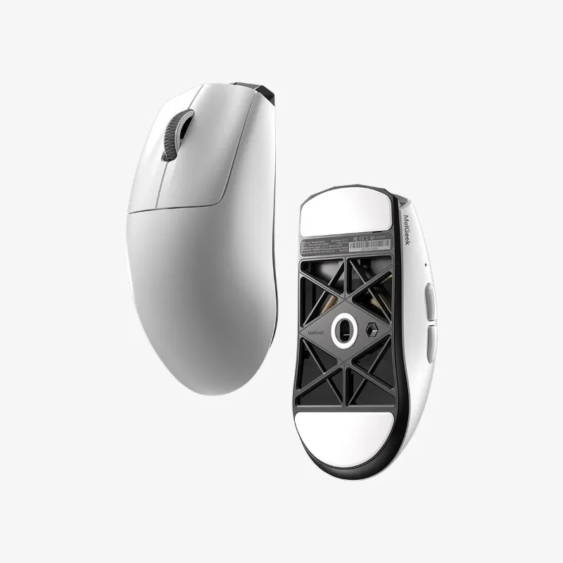 NOVO Mouse Gamer Sem Fio MelGeek HORUS 49g PAW3950 26000DPI 8K Ergonômico Simétrico para Esports