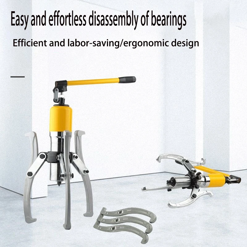 5/10/15Ton Hydraulic Gear Puller Wheel Bearing Puller Separator Tools Adjustable Two Three Jaws for Garage Repair Shop