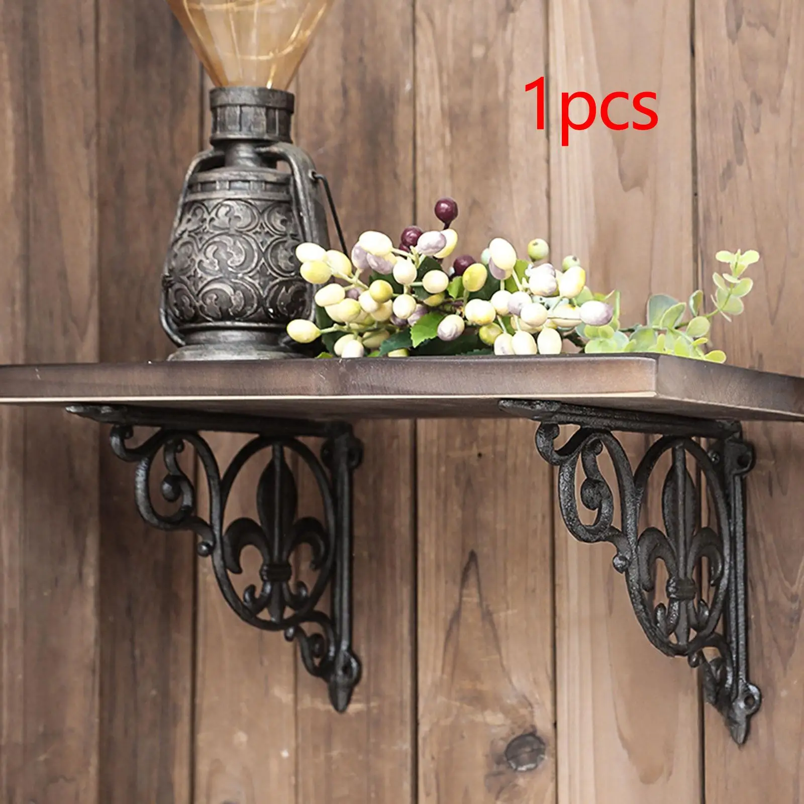 

Decorative Shelf Bracket Accessory Antique Durability Sturdy Heavy Duty