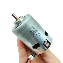 JOHNSON 1080016 48MM RS-887 Motor DC 12V-20V 18V High Speed Power Large Torque 5MM Shaft For Electric Saw Mower Grinder Tools