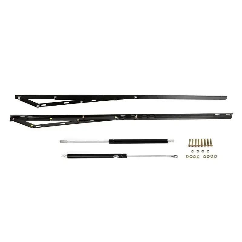 

60"/1400mm 90Kg Heavy Pneumatic Bed Lift Mechanism Gas Spring Strut Support Hinge Sofa Storage Space Saving Home Hardware Parts