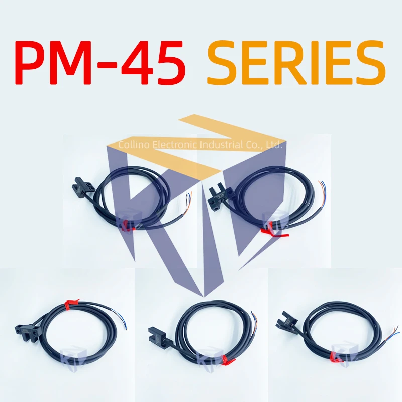 1pcs PM-F45 PM-K45 PM-L45 PM-R45 PM-T45 PM-Y45 Cable Length 1m NPN PM-45 Series U-shaped Micro Photoelectric Sensor