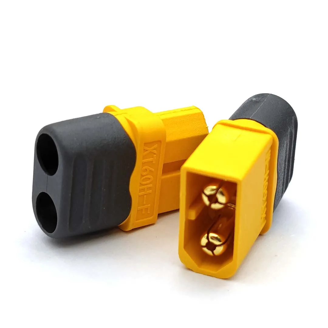 XT60H (XT60อัพเกรด) ชายหญิงกระสุนขั้วต่อปลั๊กไฟ