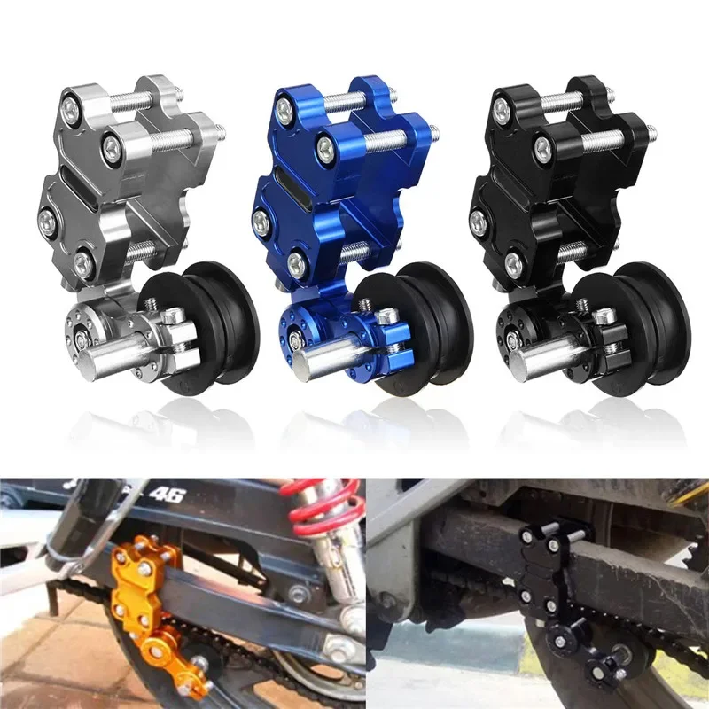 New Adjuster Chain Tensioner Roller For Motorcycle /Chopper ATV Universal Aluminum Alloy Brand Black/Red/Silver/Blue/Gold