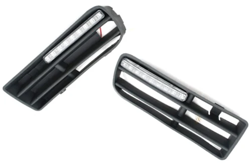 

Одна пара нижней боковой решетки воздуховода со светодиодной подсветкой DRL для Volkswagen для VW Golf MK4