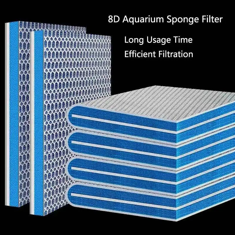 2/4/8Pcs 8D Fish Ta…