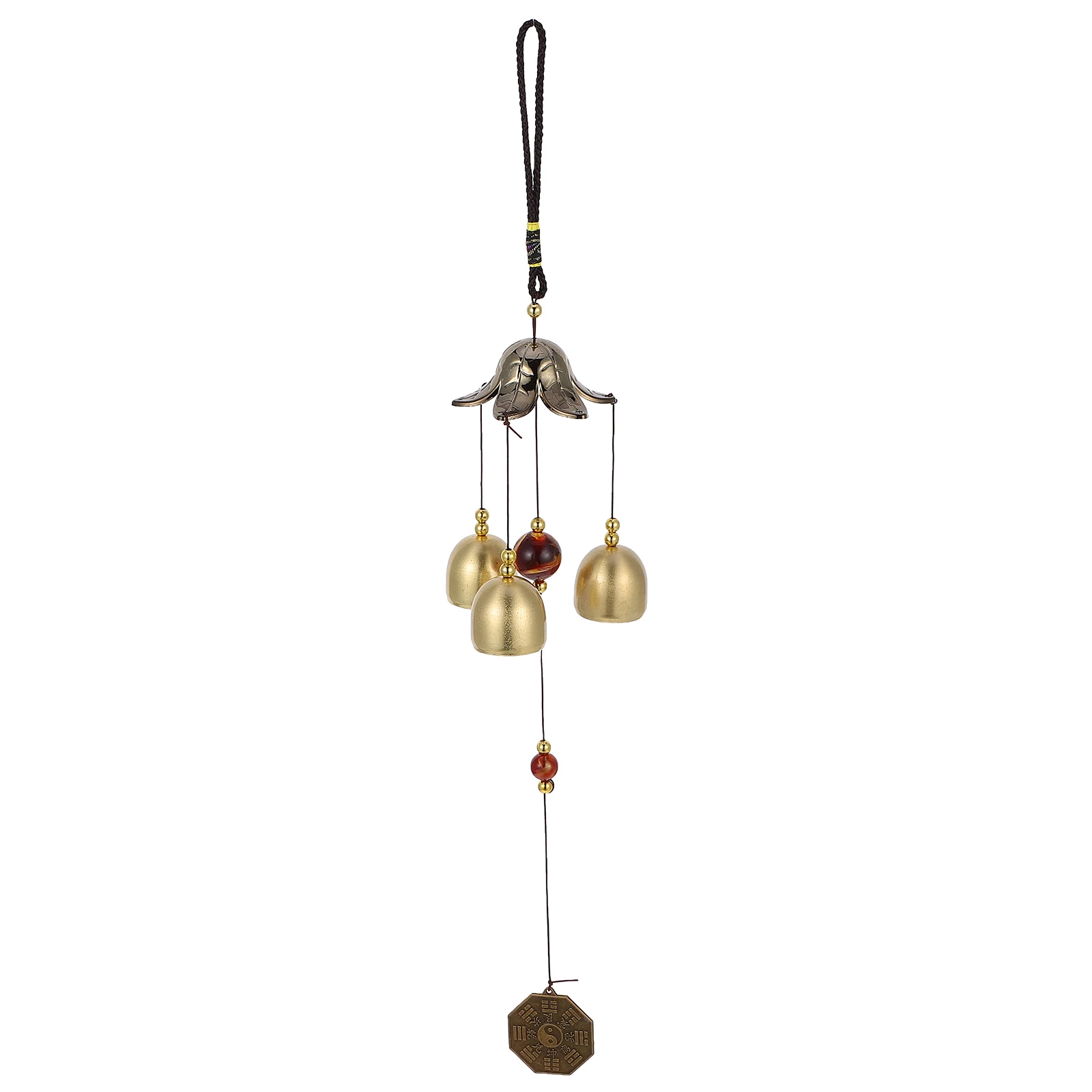 

1pc Chime Metal Hanging Ornament Garden Balcony Room Pathway Decor Hanging Feng Shui Wind Bell Pendant Wind Bell Pendant