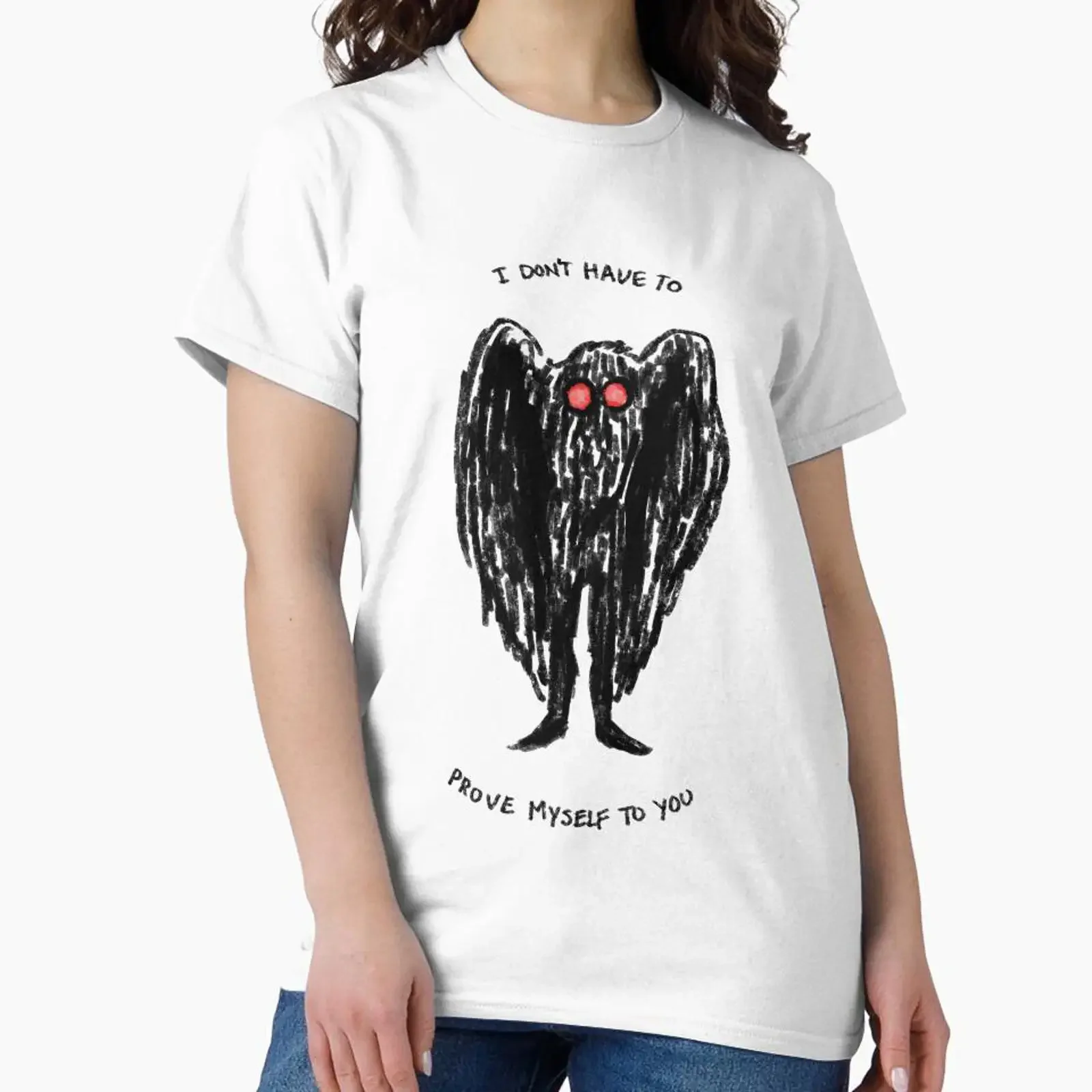 Prove Myself designed and sold by darbydraws vintage Washed graphic Casual Versatile Top For Everyday Wear Comfortable Slightly