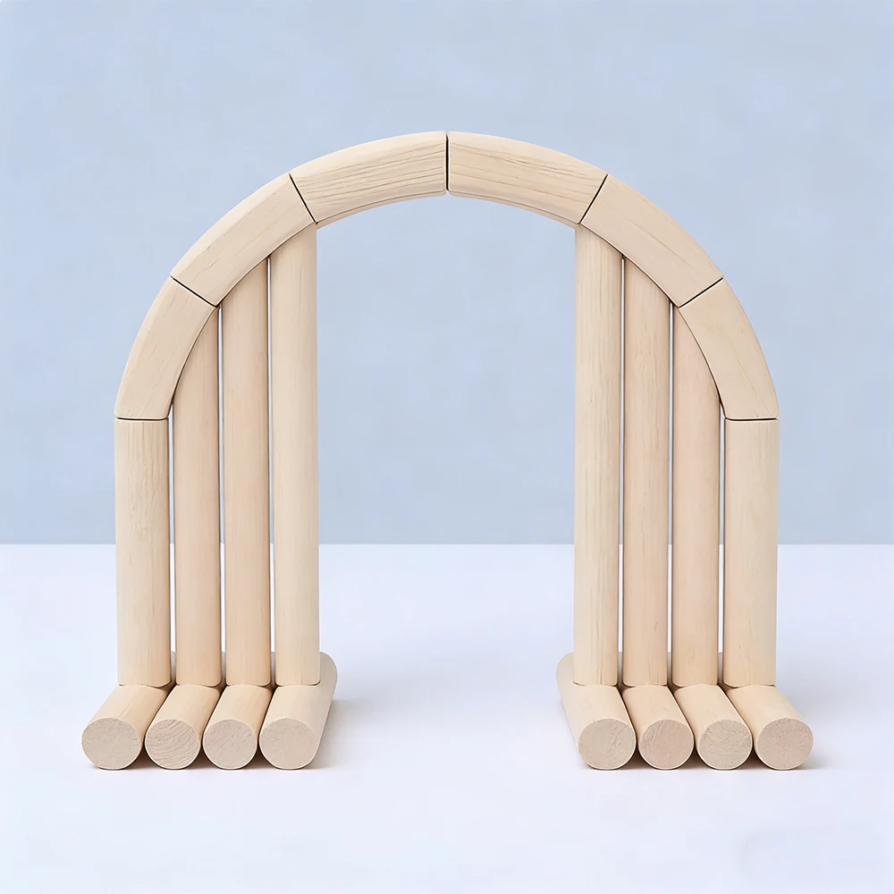 2-4Pc Dia 10/15/20/25/30/35/40/50/60mm Solid Round Wood Length 400mm DIY Construction Material Building Model Fine Wooden Strips