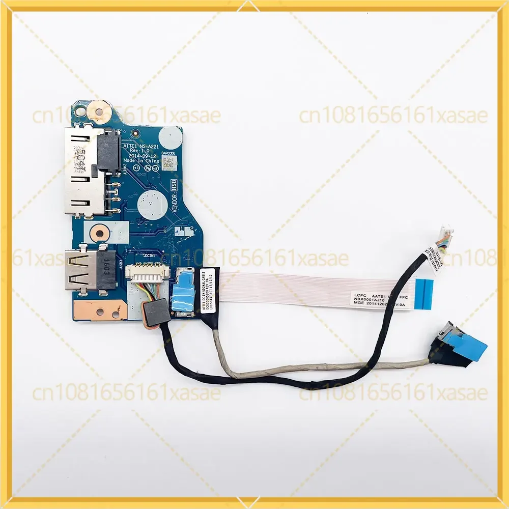 Used For Lenovo ThinkPad E550 E550C E555 E560 E565 DC-IN charge USB Jack Power Button Board switch AITE1 NS-A221 BE560 NS-A561 view 4