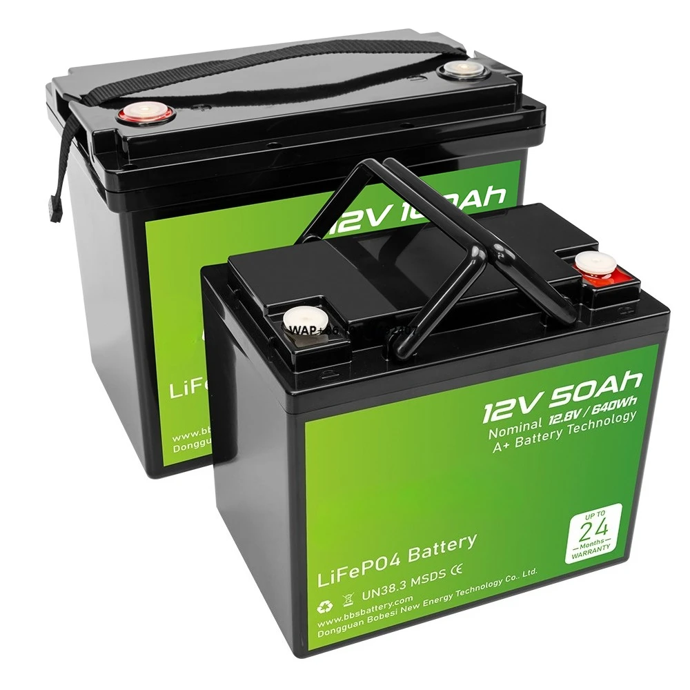 12V 280Ah 50Ah 100Ah Energy Storage System ESS for RV E-bike E-scooter Elderly Scooters Lithium Batteries