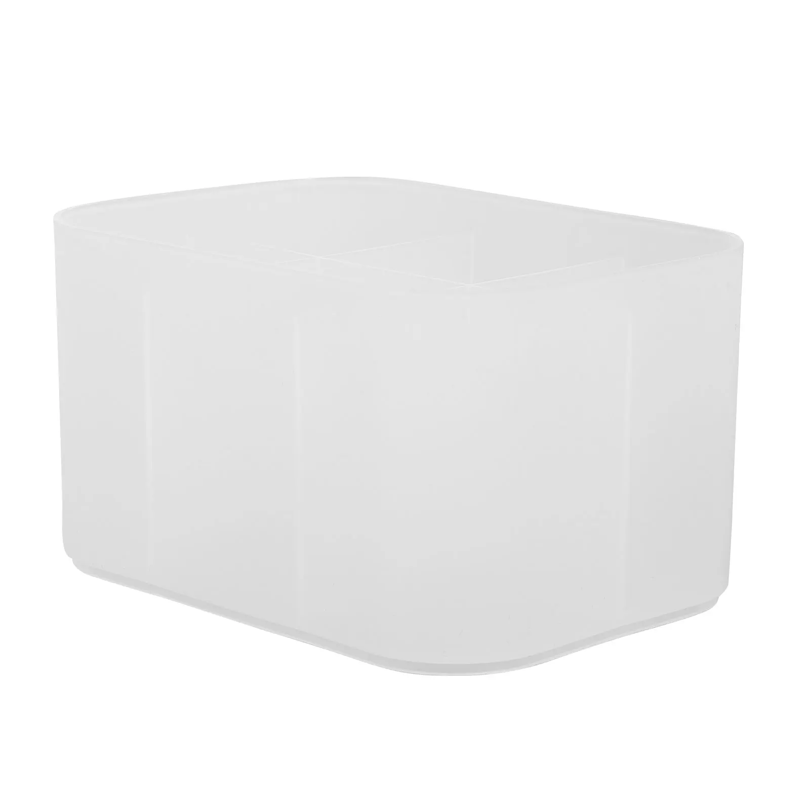 

Premium Nail Tools Storage Box Desktop Organizer Manicure Art Container Tidy Portable White Case for Office Home Use