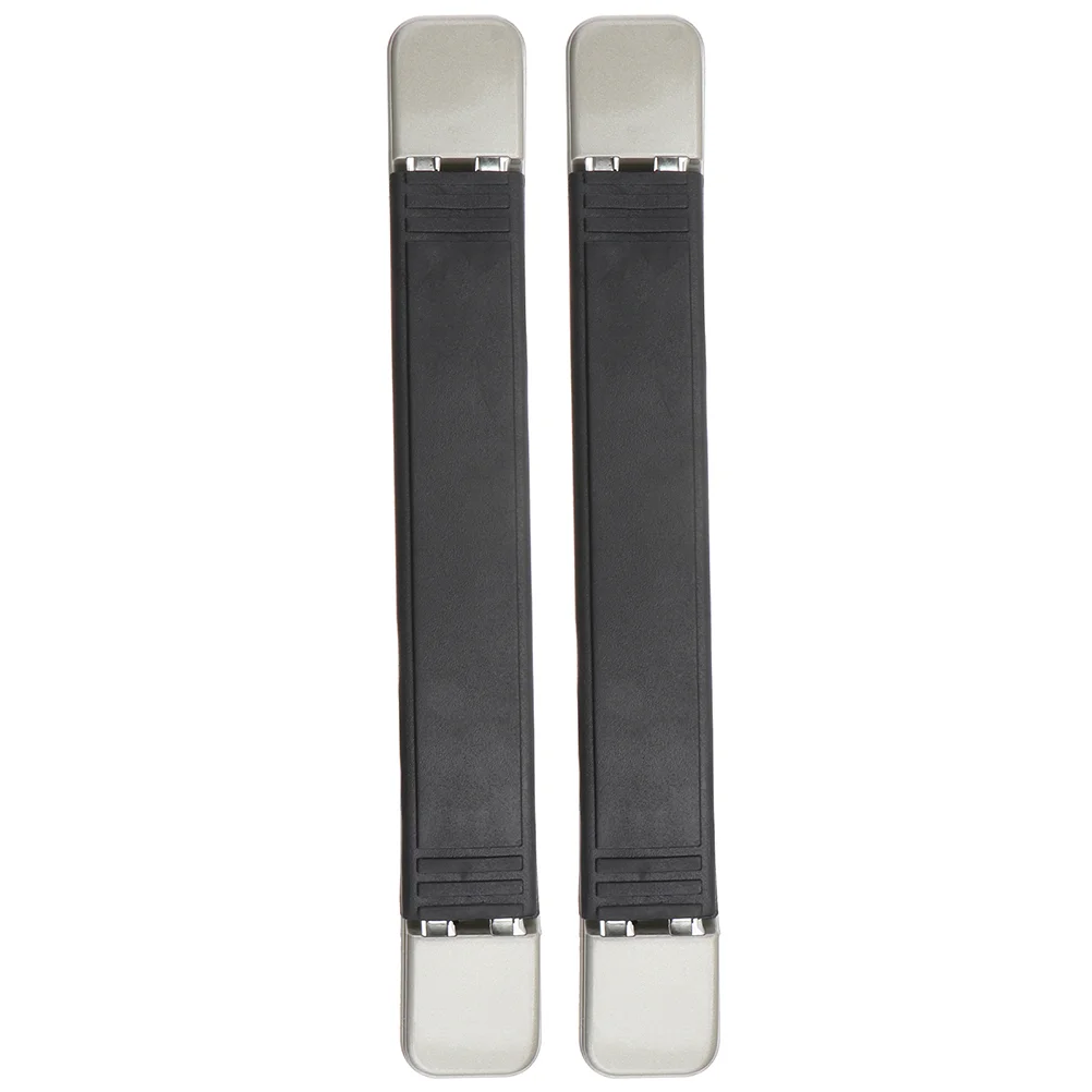 

2 Sets Suitcase Handle Carrying Gripping Strap Plastic Telescopic Luggage