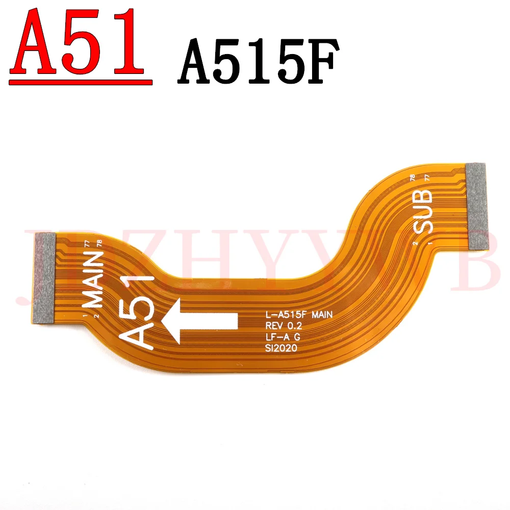 USB Charge Port Jack Dock Connector Charging Board For Samsung Galaxy A51 SM-A515F Motherboard Main Flex Cable