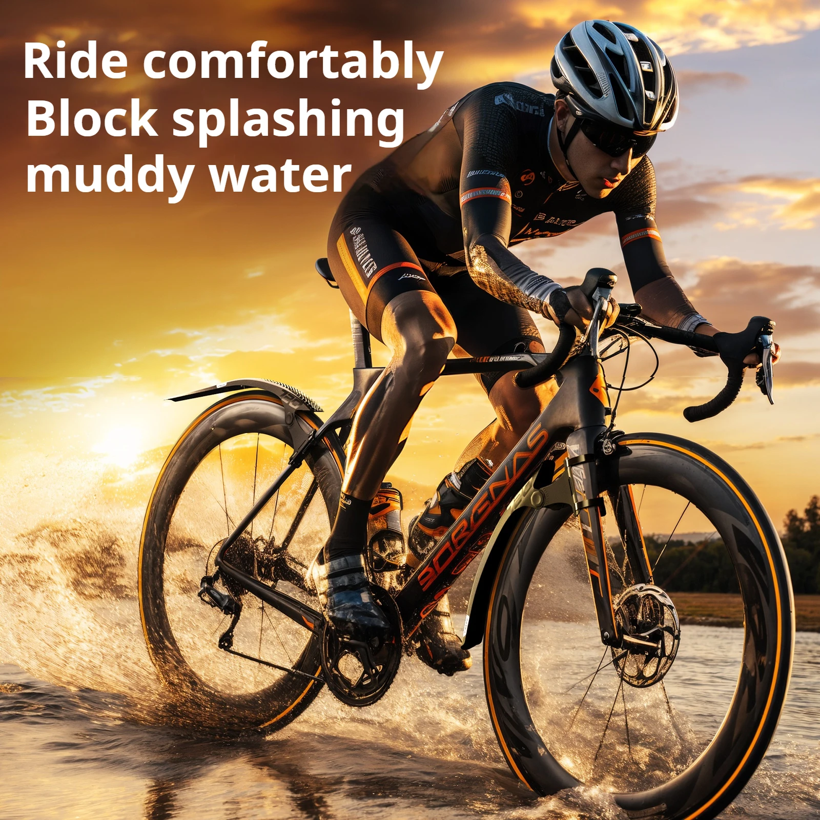 ENLEE Bicycle Fenders Front/Rear Tire Wheel Fenders Mudguard MTB Mountain Bike Road Cycling Fix Gear Accessories