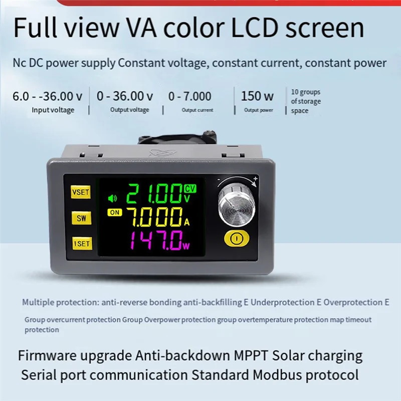 B68C 150 واط DC-DC باك دفعة محول CC CV CW 6-36 فولت إلى 0-36 فولت 7A وحدة الطاقة قابل للتعديل ينظم مختبر إمدادات الطاقة #2