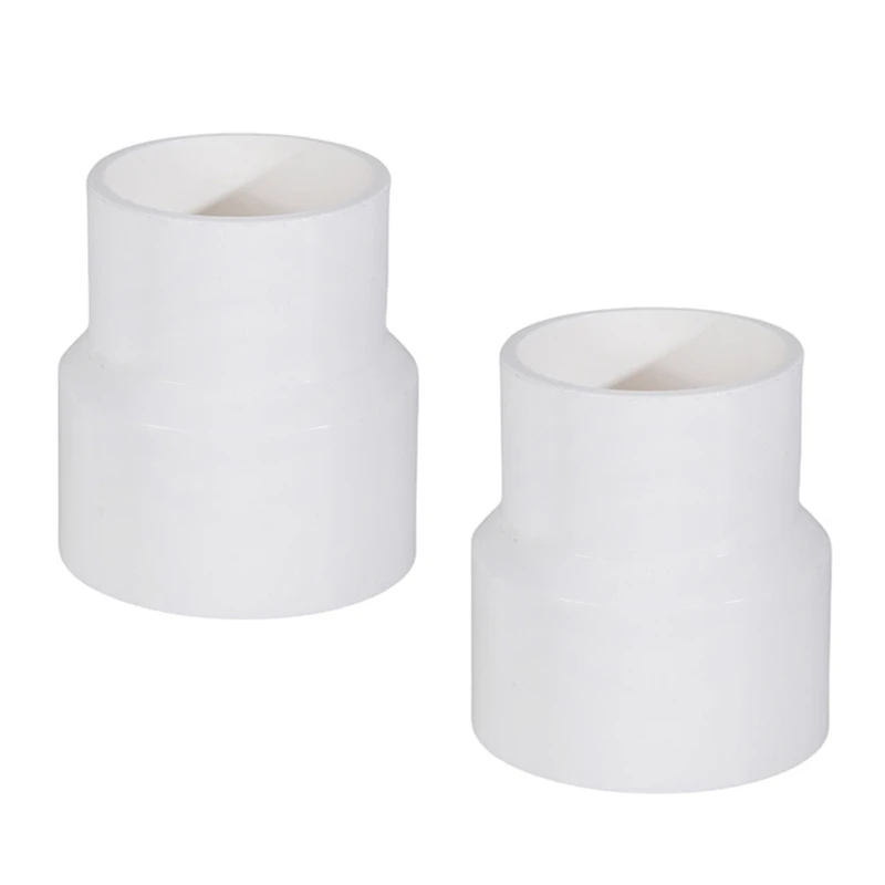 E41W Efficient Adapter for 50mm Duct Fans, Selectable Inner Diameter